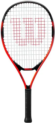 Miniatura 5 de Wilson Pro Staff Precision - Raquetas de tenis recreativas para niños/juveniles, color negro/rojo