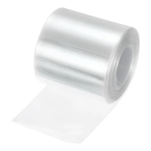 Miniatura 32 de MECCANIXITY Envoltura de Batería de PVC Termorretráctil de 127 mm de Diámetro 200 mm Plana 10 Pies (3 metros) Negra con Buena Aislación para Paquete