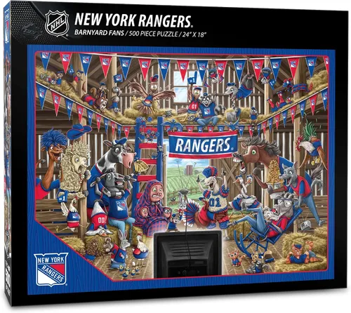 Miniatura 7 de YouTheFan NHL Barnyard Fans - Rompecabezas de 500 piezas