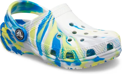Miniatura 2 de Crocs - Zuecos clásicos para niños, diseño de teñido anudado jaspeado