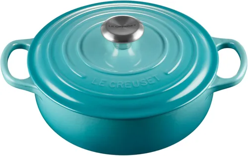 Miniatura 14 de Le Creuset Horno Sauteuse Signature de hierro fundido esmaltado, 3.5 cuartos, Regaliz