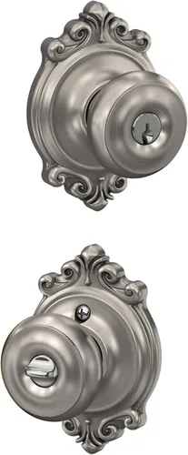 Miniatura 75 de SCHLAGE Lock Company F10GEO625ADD Colección Addison SCHLAGE - Pomo de paso, cromo brillante Cromado brillante