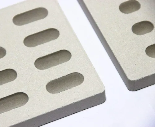 Miniatura 5 de Hongso Domador de llama universal de repuesto para placa de calor de 7 1/16 pulgadas, domador de llama de ladrillo de cerámica, repuesto radiante