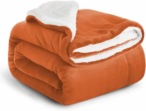 Miniatura 54 de IR Imperial Rooms Mantas Sherpa de color rosa bebé tamaño King para cama – Paquete al por mayor de 9 mantas Sherpa – Manta suave y esponjosa
