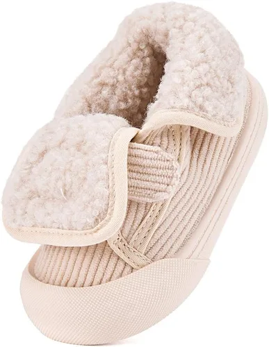Miniatura 76 de BMCiTYBM Botas de nieve de invierno para bebés y niños pequeños, de piel sintética, cálidas, antideslizantes, zapatos para primeros pasos