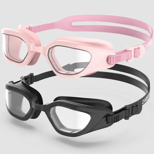 Gafas de natación W2 para adultos, hombres y mujeres, protección UV antivaho sin fugas