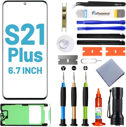 Miniatura 8 de Reemplazo de pantalla para Samsung Galaxy S21, pantalla de repuesto para Galaxy S21 Series 6.2 pulgadas, kit de reparación de pantalla con adhesivo