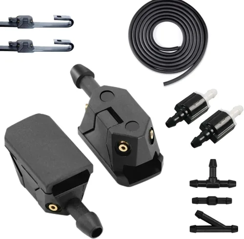 Miniatura 10 de Boquillas ajustables de 3 vías para reemplazo del limpiaparabrisas para Peterbilt, Dodge Sprinter, Ford Transit, Freightliner, VW Crafter