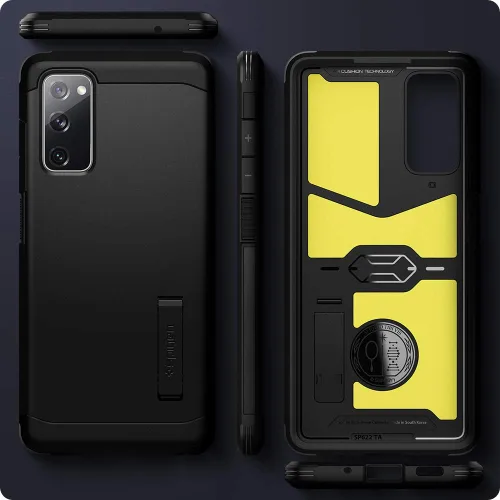 Miniatura 7 de Spigen Tough Armor diseñado para Galaxy S20 FE Case (2020) - Negro
