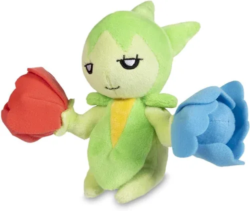 Miniatura 2 de Pokemon Center: Sitting Cuties: Roselia Plush # 315 - Generación 3-6 pulgadas