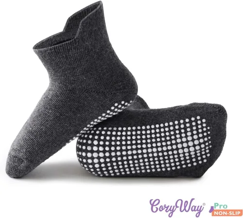 Miniatura 6 de CozyWay Baby & Toddler Socks with Grippers Non Slip Ankle Grip Socks For Boys and Girls - Comfy Soft Cotton - 12 Pack