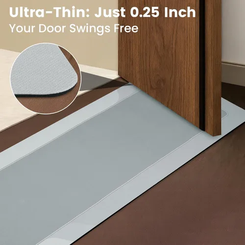 Miniatura 6 de ArtyCozy Tapete de baño súper absorbente, resistente a las manchas, antideslizante, con parte trasera de goma, delgado, de fácil cuidado, para baño