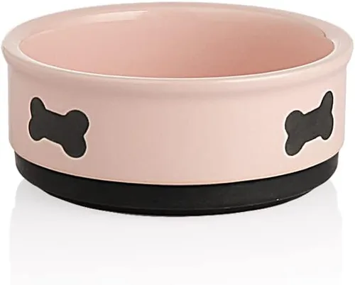 Miniatura 36 de Sweejar Cuencos de Cerámica para Perros, Plato de Comida para Perros Pequeños y Gatos, Cuenco de Porcelana Resistente para Mascotas para Comida