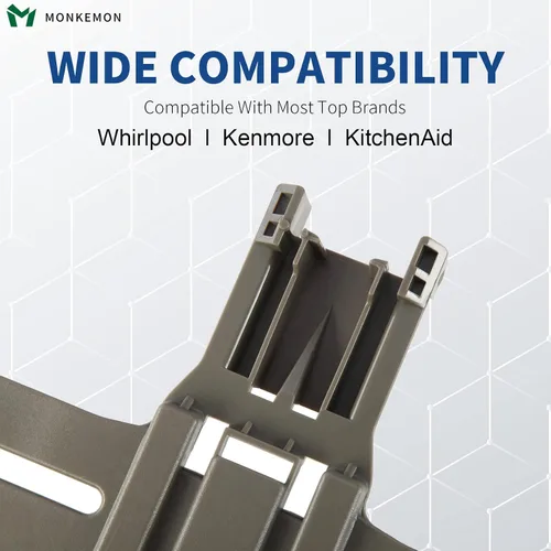 Miniatura 7 de 2 Paquetes W10350375 Reemplazo Mejorado de Estante Superior para Piezas de Lavavajillas Kenmore Whirlpool, Reemplaza W10712395 AP5957560, Piezas