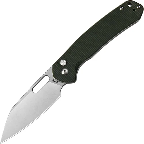 Miniatura 9 de CJRB Pyrite-Alt (J1925A) Cuchillo de bolsillo plegable con 3.11 pulgadas PVD negro AR-RPM9 Wharncliffe Blade Green G10, cuchillo EDC con bloqueo