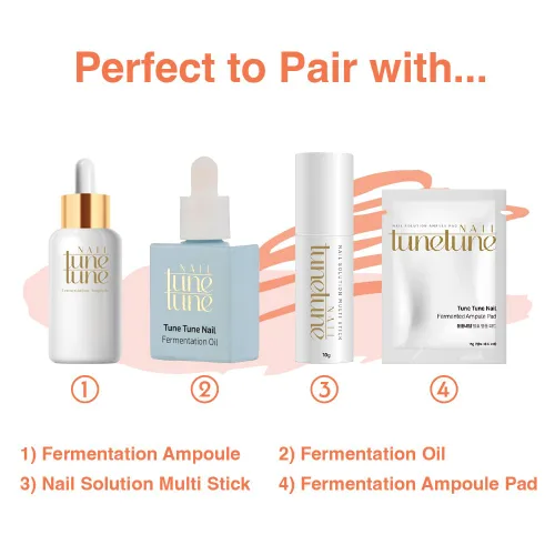 Miniatura 7 de TuneTune - Aceite para cutículas de 0.3 fl oz Aceite de uñas coreano fermentado para uñas y cutículas Aceite hidratante para cutículas secas