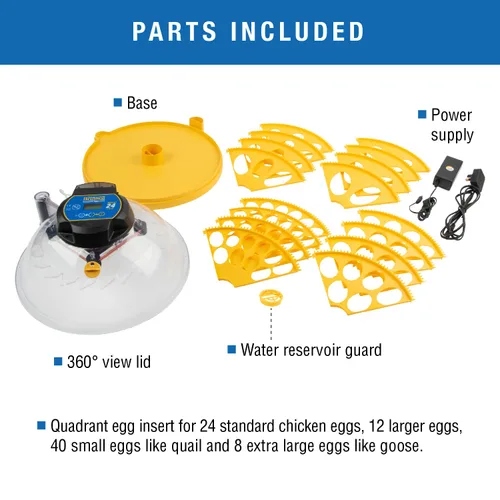 Miniatura 6 de Brinsea Mini II EX Connect App Controlled Egg Incubator with Automatic Humidity Control and Egg Turning for Hatching 7 Chicken, Quail, Other Eggs.