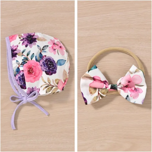 Miniatura 30 de Unutiylo Ropa de bebé recién nacida prematura con tirantes, traje de otoño e invierno, traje de manga larga con volantes