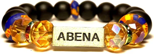 Miniatura 5 de Pulseras africanas tradicionales con nombre nacido en el día para mujeres de Ghana, materiales naturales, ajuste cómodo y holgado