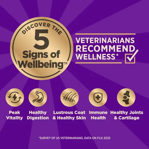 Miniatura 2 de Wellness CORE+ Alimento seco para perros adultos de raza pequeña con trozos liofilizados, croqueta de grano saludable, natural, alta en proteínas