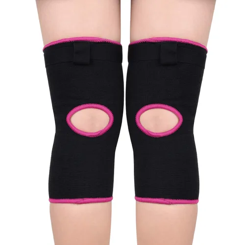 Miniatura 3 de Bezioner Rodilleras de voleibol, esponja gruesa antideslizante, rodilleras de baile para mujeres, yoga, baloncesto, fútbol, jóvenes, niñas, negro