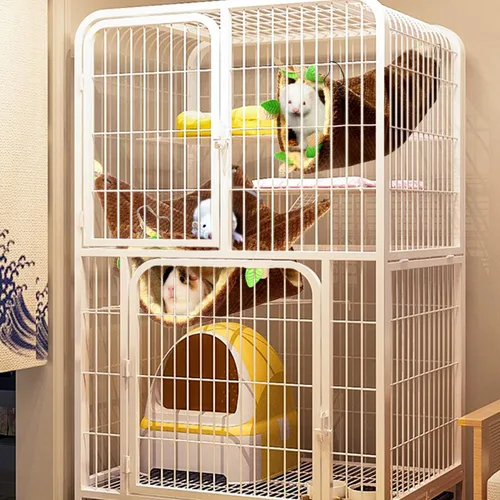 Miniatura 2 de LEFTSTARER Hamaca para rata de hurón – Túnel de conejillo de indias escondite jaula, juguete para hámster Sugar Glider Chinchilla