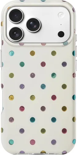 Miniatura 64 de Hython Funda para iPhone Air, diseño estético de lunares lindos, funda simple de 6.5 pulgadas, delgada, antiarañazos, parachoques de TPU suave, a
