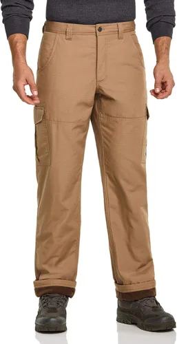 Miniatura 9 de CQR Pantalones tácticos de invierno para hombre, pantalones de trabajo térmicos para senderismo, pantalones cargo con forro polar para nieve y esquí