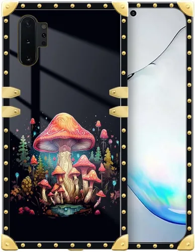 Miniatura 15 de Funda compatible con Samsung Galaxy Note 10 Plus, hermosa mariposa para mujeres y niñas, TPU suave a prueba de golpes, funda cuadrada protectora