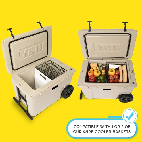 Miniatura 2 de Divisor de paquete de hielo para enfriadores YETI – Cuatro tamaños para adaptarse a YETI Tundra Haul, 35, 45, 65, Roadie 48, 60 – Accesorios YETI