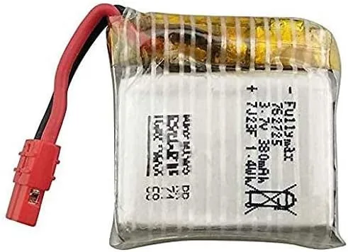 Miniatura 2 de 5PCS 3.7V 380mAh Lithium Battery with 5 in 1 Balance Charger for SYMA X21 X21W X26 Four-axis Aircraft Quadcopter Spare Parts Drone