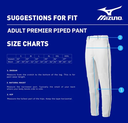 Miniatura 3 de Mizuno - Pantalón de béisbol para hombre