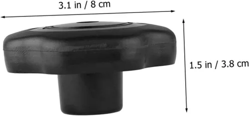 Miniatura 9 de Uonlytech - Perillas de repuesto para tapa de olla a presión, paquete de 2 pomos de mango de tapa de olla de fácil agarre, manijas para tapa de olla