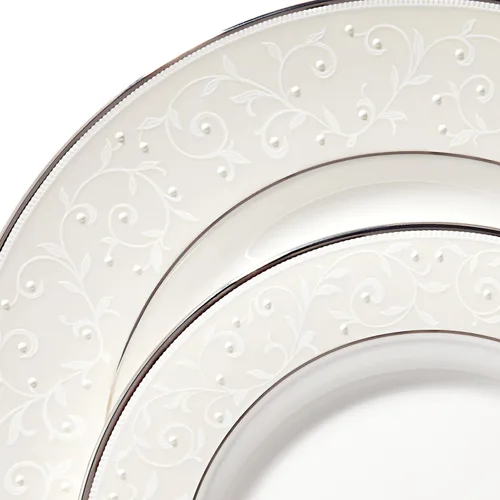 Miniatura 8 de Lenox Platillo Opal Inocencia, blanco
