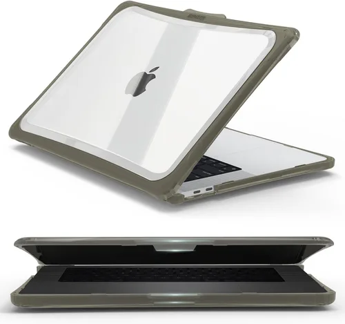 Miniatura 12 de IBENZER Hexpact Funda para MacBook Pro de 13 pulgadas 2026 2025 2024 2023 2022-2016 M2 M1 A2338 A2289 A2251 A2159 A1989 A1708 A1706, funda