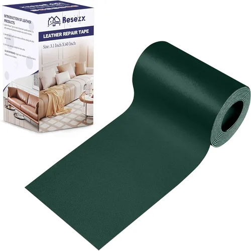 Miniatura 22 de Kit de Cinta de Parche para Reparación de Cuero, Reparación de Cuero Autoadhesiva para Muebles, Sofá, Sillón, Asientos de Automóvil, Silla