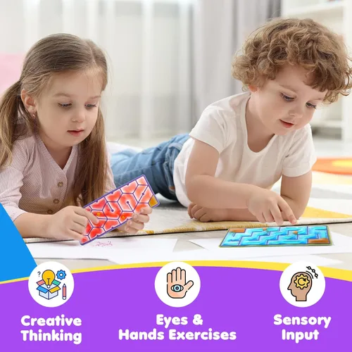 Miniatura 5 de 12-Pack de juguetes sensoriales para niños y adultos: herramientas calmantes y silenciosas para niños con autismo - Juguetes antiansiedad