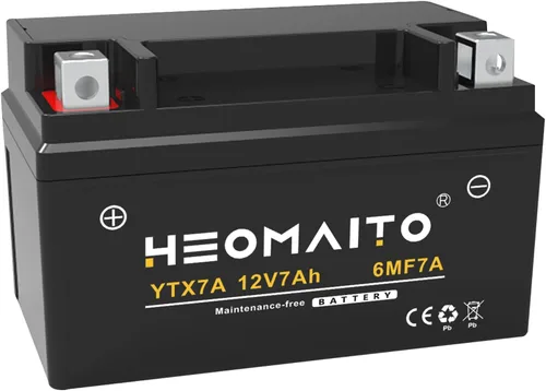 Miniatura 7 de Batería de plomo-ácido YTX4L-BS, 12V 4Ah, 140 CCA, 6MF4L sin mantenimiento, para batería de motocicleta AGM, motocicletas 50–100 CC, ATV 50–90 CC