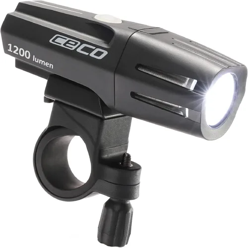 CECO -Estados Unidos: Luz de bicicleta recargable USB de 1.200 lúmenes - Resistente y duradera IP67 impermeable y resistente a los impactos FL-1 -
