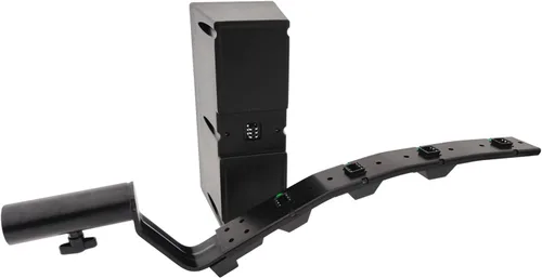Miniatura 5 de Earthquake Sound DJ-Array Gen2 - Sistema de altavoces Line Array de 4 x 4 pulgadas, juego de 2, color negro