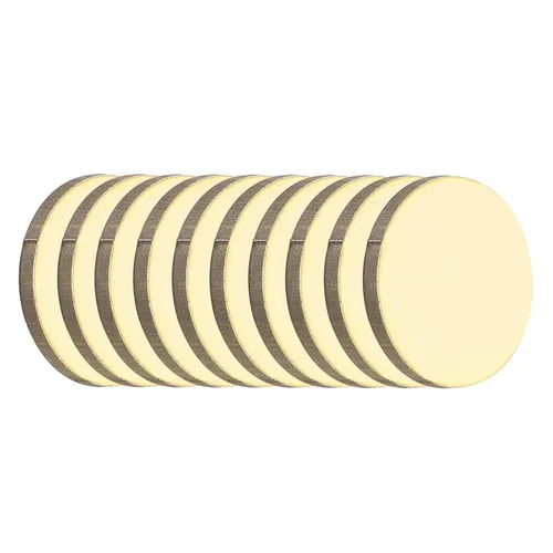 Miniatura 53 de MECCANIXITY 2 Piezas Placa Redonda de Latón, 150mm (5.91") de Diámetro Láminas de Cobre Puro, Lámina de Metal de Latón Cobre H62 de 0.5mm