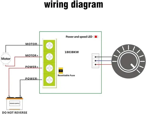 Miniatura 3 de ANGGREK - Regulador de velocidad de motor Mini PWM de bajo voltaje CC 1.8 V a 15 V 2A
