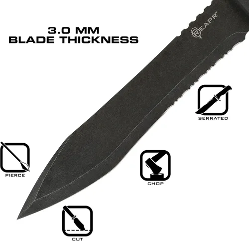 Miniatura 3 de Reapr 11019 - Espada de Legion, espadas tácticas con funda para campamento, senderismo, emergencias y autodefensa, 20 pulgadas de longitud total