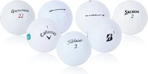 Miniatura 7 de 48 Pro Line - Pelotas de golf usadas a granel - Mezcla de pelotas de golf recicladas