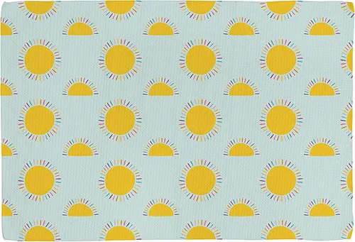 Miniatura 5 de craft express Sublimation Waffle - Toalla de cocina – Toallas de mano blancas en blanco – Dos tamaños listos para ser personalizados con prensa