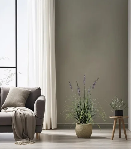Miniatura 5 de AfanD Planta artificial de lavanda de 35 pulgadas (paquete de 2) – Plantas y flores decorativas altas para interiores del hogar en maceta, planta
