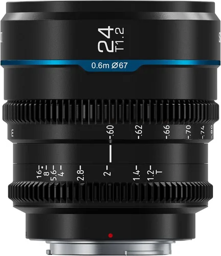 Miniatura 11 de Sirui Night Walker 35mm S35 Lente de Enfoque Manual Cine, Lente de Gran Apertura T1.2 para Cámaras de Montura X, X-H2/H2S, XT-4, XT-3, X-S10, X-S20