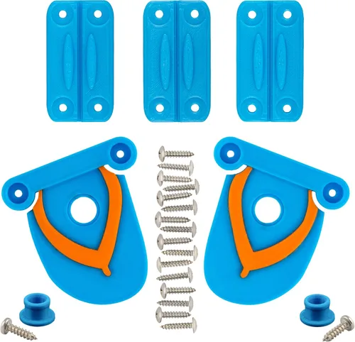 Miniatura 11 de NeverBreak Parts - Piezas de repuesto para refrigerador Igloo - Kit de reparación grande Reemplazo de bisagras de enfriador de iglú de alta Blanco