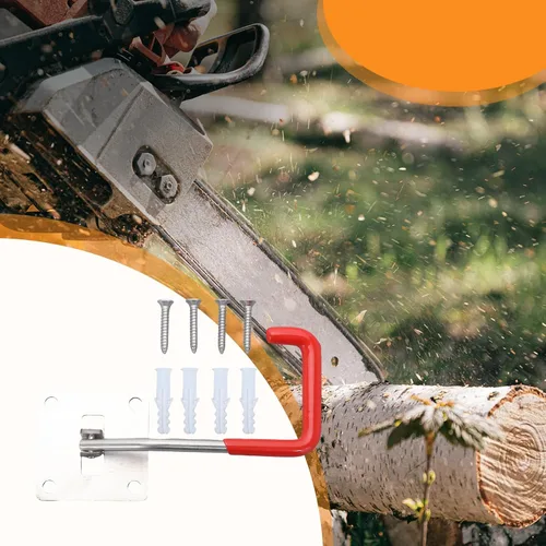 Miniatura 4 de Ganchos de garaje, paquete de 8 ganchos ajustables para almacenamiento en pared, ganchos de acero inoxidable resistentes con revestimiento 9 Packs