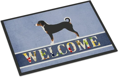 Miniatura 51 de Caroline's Treasures BB8321JMAT - Felpudo de bienvenida Berger Picard de 24 x 36 pulgadas, tapete azul para puerta delantera, para interiores